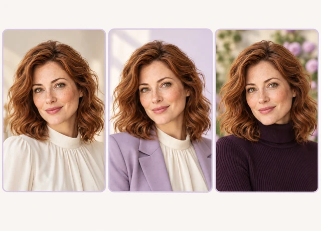 Consistent AI girl character — the same face in different outfits and scenes